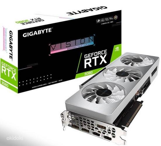 Gigabyte GeForce RTX 3080 VISION OC (без LHR) (фото #1)