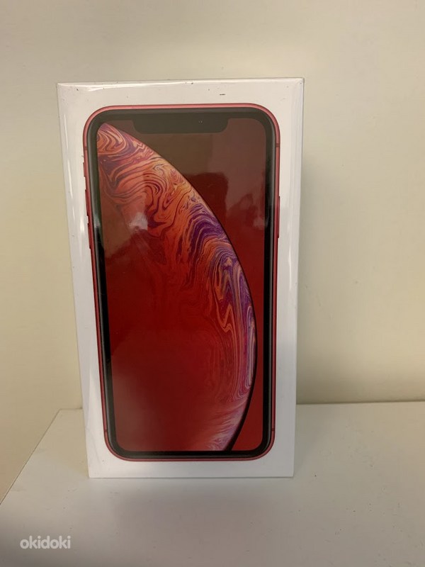 iPhone xr 64 gb красный, неиспользованный (фото #1)