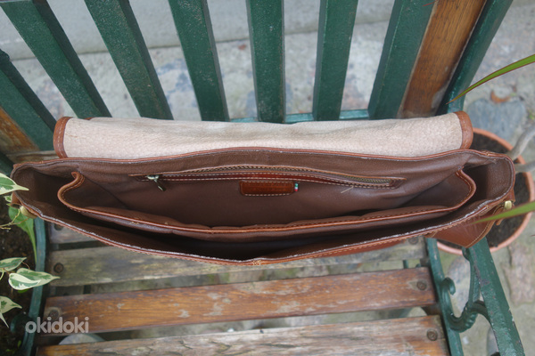 Итальянский кожаный портфель (фото #4)
