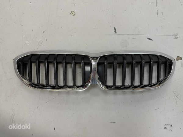 Решетка BMW G20 (2018-2022) (синяя). Хром