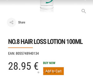 Tricoderm лосьон против выпадения волос 100 ml (2 фото из 5)