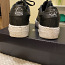 Оригинальные черные кожаные кроссовки Nike air Force Piхel (фото #4)
