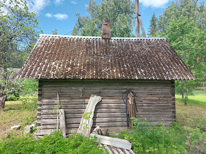 Бревенчатая сауна (4 фото из 9)