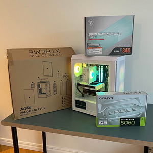 Mänguriarvuti RTX 5060 + Ryzen 5 8400F + DDR5 + WIFI (1 foto / 6)