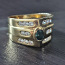 Золотое кольцо с сапфирами 750 ° 6,9 гр (фото #1)