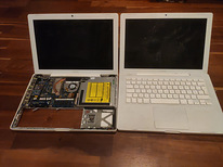 2 MacBook varuosadeks või korda tegemiseks