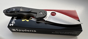 Spyderco Domino Carbon fiber XHP Knife C172CFTIP (2 foto / 10)
