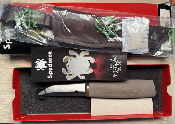 Нож Spyderco Puukko G-10 FB28GBNP