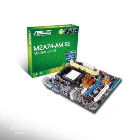 Мать ASUS M2A74-AM SE+ Процессор AMD Athlon 64 X2 580 (фото #1)