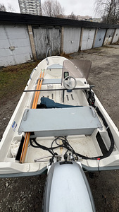 Kaater / MootorpaatTerhi 400 + Honda 10hp + treiler (5 foto / 9)