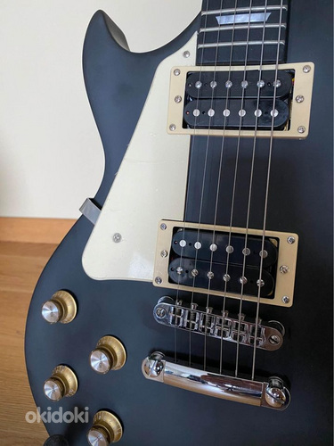 Left handed Les Paul style HB electric guitar (foto #2)