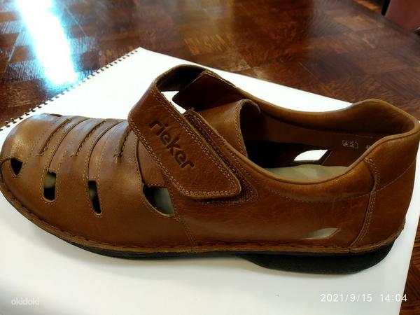 Продам новые сандали Rieker 45 размера светло-коричневые (фото #3)