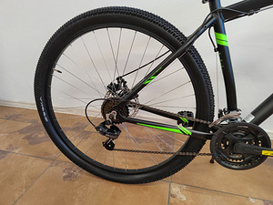 UUS jalgratas / НОВЫЙ велосипед HOGAN MTB 29 BLACK GREEN (7 фото из 7)