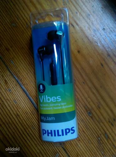 Продам нові навушники philips чорного кольору (фото #1)
