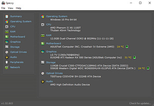 PHENOM II X6 1100T | RX 580 | 12 GB DDR3 | 128 GB SSD (4 foto / 4)