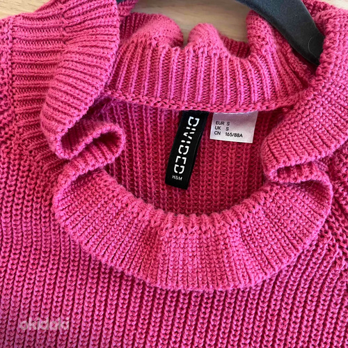Новый свитер H&M с рюшами, размер S (фото #3)