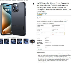 UUED preemium iPhone 15 Pro ümbrised 30TK (3 foto / 10)