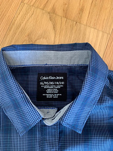 Calvin Klein Jeans рубашка, рост 162-164, новая (2 фото из 2)