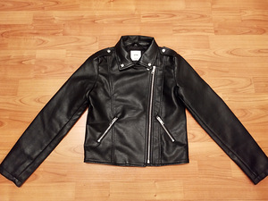 Куртка из искусственной кожи (Sinsay) размер 152
