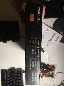 Mistel Barocco MD770 Mech Split Ergo Cherry MX Silent Red (10 foto / 10)
