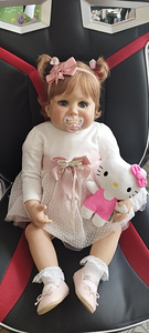 Kogutav reborn nukk Monika Peter Leicht 80 cm (5 foto / 10)