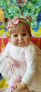 Kogutav reborn nukk Ot Monika Peter Leicht 80 cm (1 foto / 9)
