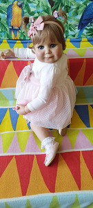Kogutav reborn nukk Ot Monika Peter Leicht 80 cm (4 foto / 9)