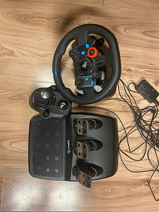 Logitech G29 mänguratas + pedaalid + kasutusjuhend (2 foto / 2)