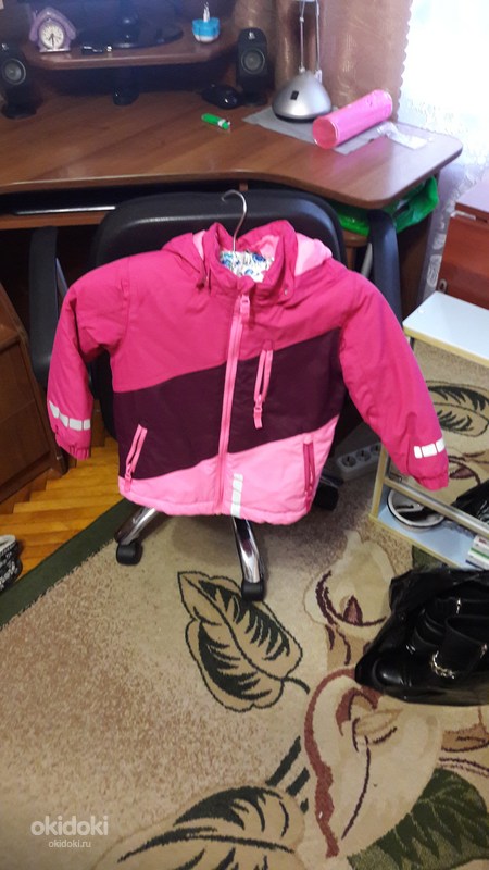 Куртка осенняя на девочку, 3-4 года (фото #1)