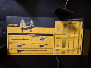 DeWALT DCN890N naelapüstol (garantii + naelad + aku 5,0 Ah) (4 foto / 4)