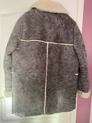 Lambanahkne mantel Zara uus, XL-XXL (foto #2)