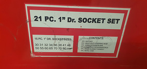 Padrunite komplekt 30-80mm, 21tk. (3 foto / 4)