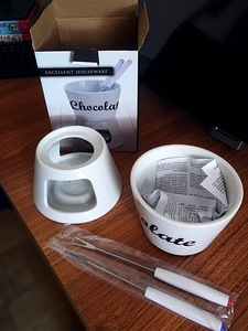 Šokolaadifondüü komplekt 2-le (3 foto / 3)