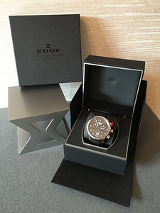 Швейцарские часы EDOX с хронографом