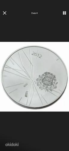 12 €, Лондон OИ 2012г, серебряная коллекционная монета. (фото #2)