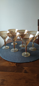 Martini klaasid, komplekt 6-st