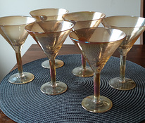 Martini klaasid, komplekt 6-st