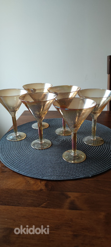 Martini klaasid, komplekt 6-st (foto #1)
