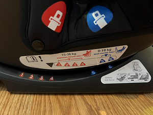 Joie Verso Isofix autoiste, 0-36kg, ember (5 foto / 8)