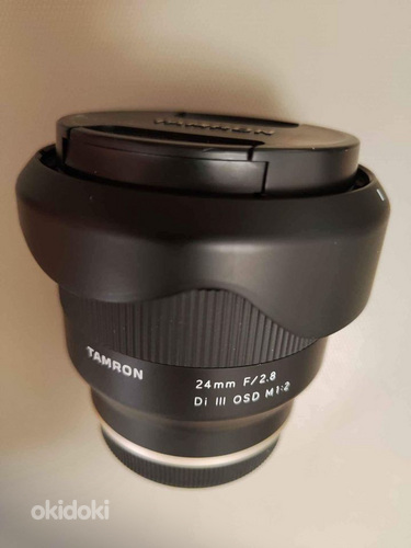 Tamron 24mm f/2.8 Di III OSD Sony E jaoks + UV-filter (foto #1)