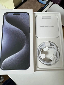iPhone 15 pro max 256 gb синий титан (2 фото из 10)