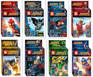 Минифигурка-аналог LEGO Marvel Супергерои
