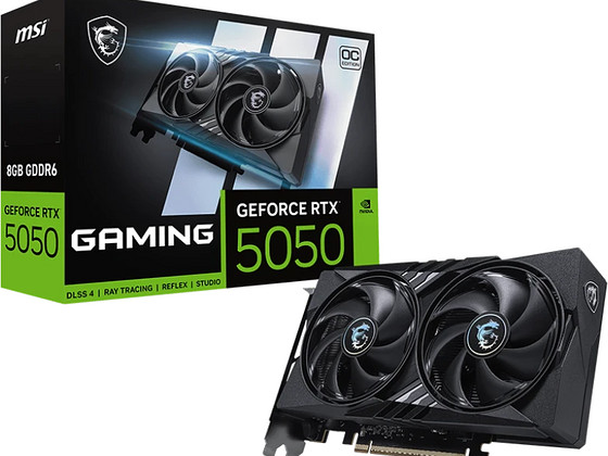 MSI GeForce RTX 5050 8G GAMING OC GDDR6 - DLSS4