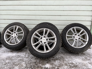 Шины Bridgestone м+с на дисках autec (1 фото из 6)