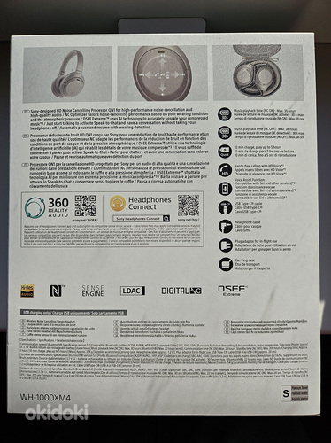 Беспроводные наушники с шумоподавлением Sony WH-1000XM4 (фото #10)