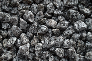 Granito dekoratiivkillustik (valge/must); fr 16/22 mm; 20 kg (1 foto / 3)