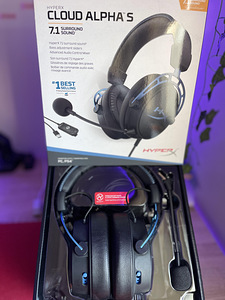 Mängude kõrvaklapid HyperX Cloud Alpha S (1 foto / 1)