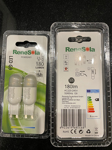 LED lambid 2.5W G9 180lm 4000K (1 foto / 1)