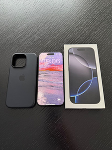 iPhone 16 Pro 128GB, Black Titanium Aku 98% (2 foto / 2)