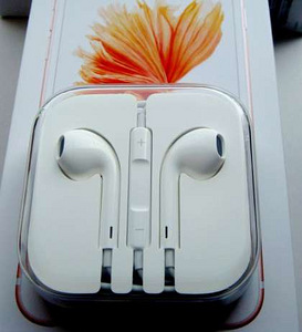 Навушники Apple EarPods(MD 827) з комплекта 5S (3 фото з 3)